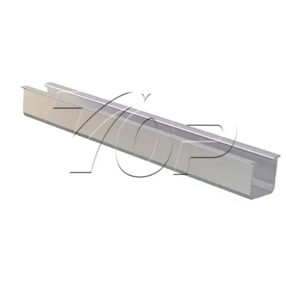 Solar Panel Mounting System အတွက်လူမီနီယမ်ရထားကိုရိုက်ပါ